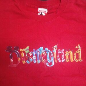 Vintage Mickey Inc. Disneyland Characters Spell Out T-Shirt